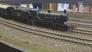 Beckenham model railway club members 00 gauge rolling stock August 7th 2025 uk.