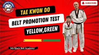 Yellow Green to Green Belt Test &ndash; Strength, Speed & Control | My Black Belt Academy