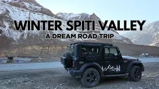Winter Spiti Valley Road Trip Strat | 5 Days, Delhi to Kaza |EP-1 #winterspiti #spitivalley