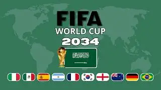 FIFA World Cup 2034 🇸🇦: Schoking Results!