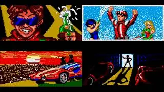 MOTO ROADER / モトローダー [PC Engine / TurboGrafx-16] - All Courses Playthrough