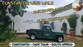 Constantia Winery Walk from Buitenverwachting to Klein Constantia