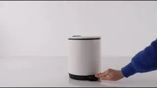 5L round pedal bin