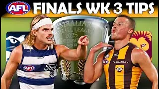 AFL 2025 Week 3 Finals Predictions + Tips REVEALED