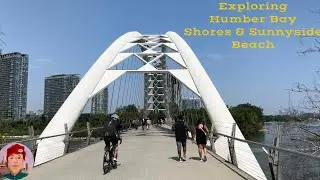 Walking in the Fantastic Humber Bay Shores Area. #torontovlog
