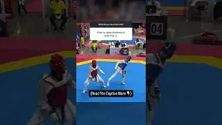 How to &ldquo;open&rdquo; distance in sparring🥋