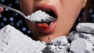 1 hour satisfying video,for sleeping and relaxing, chalk eating, more satisfaction use headphones 🎧😁