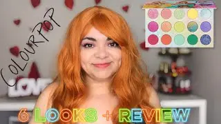 Colourpop Just Like Magix / Winx Club Eyeshadow Palette - 6 LOOKS and Review