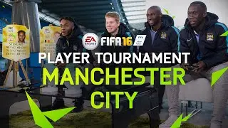 FIFA 16 - Manchester City Player Tournament - Sterling, De Bruyne, Mangala, and Sagna