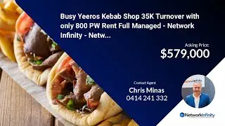 Busy Yeeros Kebab Shop 35K Turnover with only 800 PW Rent Full Managed - Network Infinity - Netw...