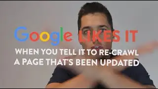 How do you get Google to re-crawl a page quickly?