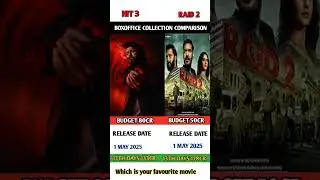 #hit3 vs raid 2 movie 13 days Box office collection compreion #$$