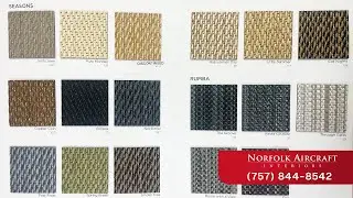 Woven Vinyl Flooring for Aircraft
