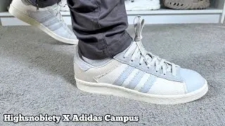 Обзор Highsnobiety x Adidas Campus Highart и пешком