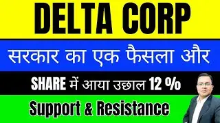 DELTA CORP  Share news I UPPER CIRCUIT I Delta corp share news I delta corp share latest news today