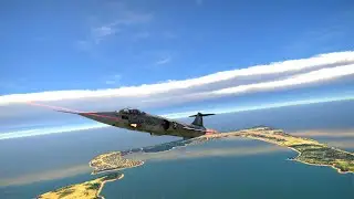 F-104 Sky Rocket Gatling Gun Sounds &brvbar; War Thunder 1.99 (4K)