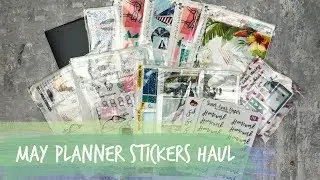 may planner supplies haul! ft. fox & pip, scribble prints co, and more!