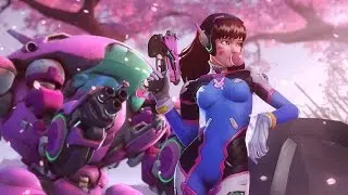 overwatch - D.va new skin (Дива, новый скин)