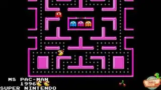 Ms. Pac-Man Super Nintendo (SNES)
