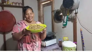 NASI GORENG  SAYUR KACANG PANJANG ANAK 