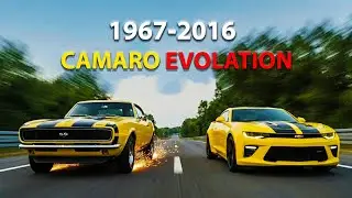 Chevrolet Camaro Evolution | From Classic to Beast (1967-2016)
