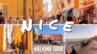 4K Nice Walking Tour July 2024
