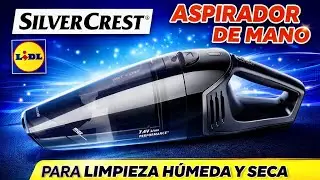 ASPIRADORA DE MANO SILVERCREST PARA LIMPIEZA HUMEDA Y SECA, Unboxing y Review
