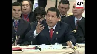 Chavez on alternative OPEC