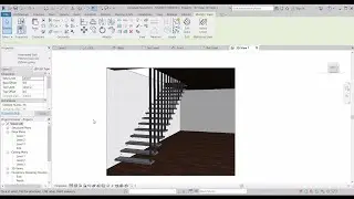 Wall Hanging Stairs in Revit : Revit Advanced Modeling