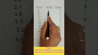 Table of 43|trick|Vedic Maths|#trending #shorts #viralvideo #tricks#shortsfeed #mathstricks