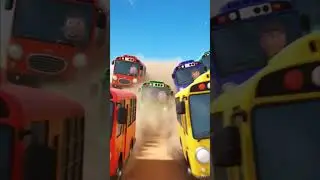 Haryana vs Rajasthan Roadways  | Funny Bus Race Cartoon Story | 3D Animation