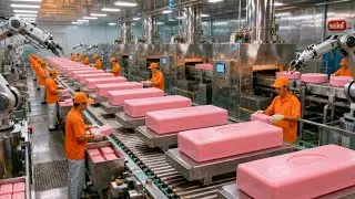 Inside a Modern Soap Factory : How Soap Is Made in Factories (Full Process )