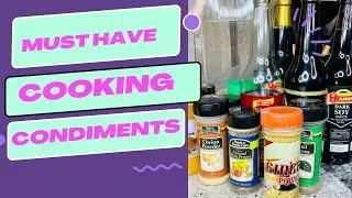 Must have cooking condiments |Kitchen Essentials. #spices #nigerianfood #chinesefood #china #food