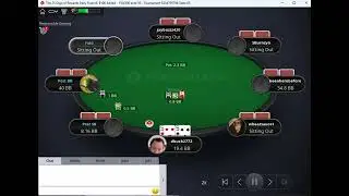 Rivered on Pokerstars and a $1.1K WIN!