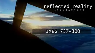 IXEG 737 Descent Management and Go Around [X-Plane]