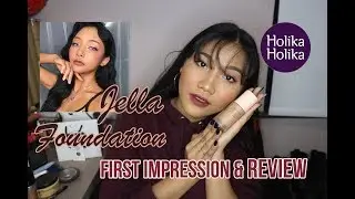 HOLIKA HOLIKA JELLA #06 FOUNDATION | First Impression and Review on Medium Dark Skin
