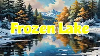 Quiet Winter Lake ❄️ Soft Music for Deep Relaxation