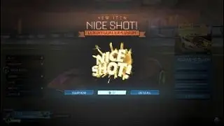 Rocket League&reg; Goal Explosion:  NICE SHOT!