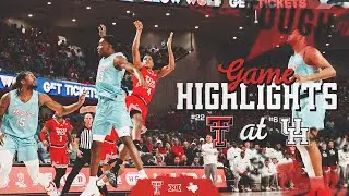 Texas Tech Men's Basketball at No. 6 Houston: Highlights (Win, 82-81) | Feb. 1, 2025