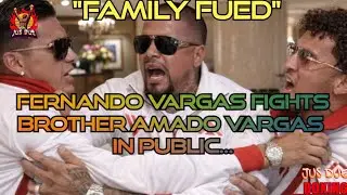 Fernando Vargas Jr ATTACKS brother Amado Vargas in PUBLIC after ARGUMENT! 