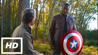Captain America Passing the mantle to The Falcon | 