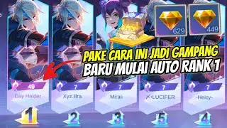 PAKE CARA INI AUTO RANK 1 EVENT 515 PROMO DIAMOND TANPA BUG! MOBILE LEGENDS