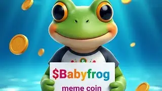 Best Crypto memecoin to buy 2025 [ BabyFrog Coin ]