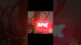 Temperature measurement with 7-segment as output. #electronics #arduino #project