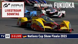 🇩🇪 LIVE: Gran Turismo World Series 2025 | Weltfinale | Nations Cup | Großes Finale Fukuoka