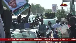 MASSIVE CROWD GATHER FOR PDP FLAGS OFF at BORNO STATE