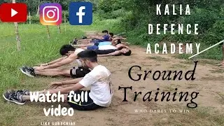 KALIA   DEFENCE   ACADEMY #Ground Training...  for Army #indianarmy