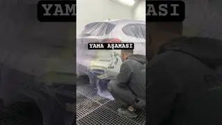 Yama aşaması baştan  sona #paint #automobile #kaporta #trending #shorts #kaportaboya #viral