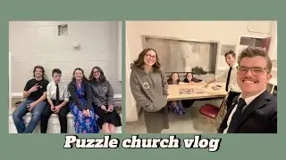 Puzzle Church Vlog!!