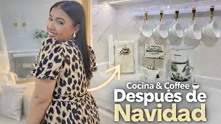 Decoración de cocina después de Navidad | Cocina & Coffee ☕✨